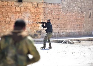 İşte DEAŞ'tan temizlenen El Bab'dan fotoğraflar