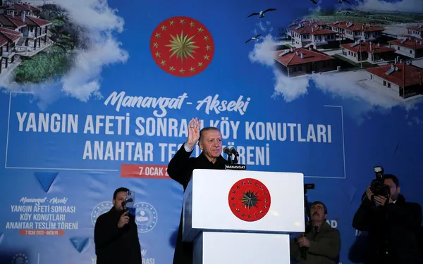 Başkan Recep Tayyip Erdoğan’dan Manavgat’ta müjde