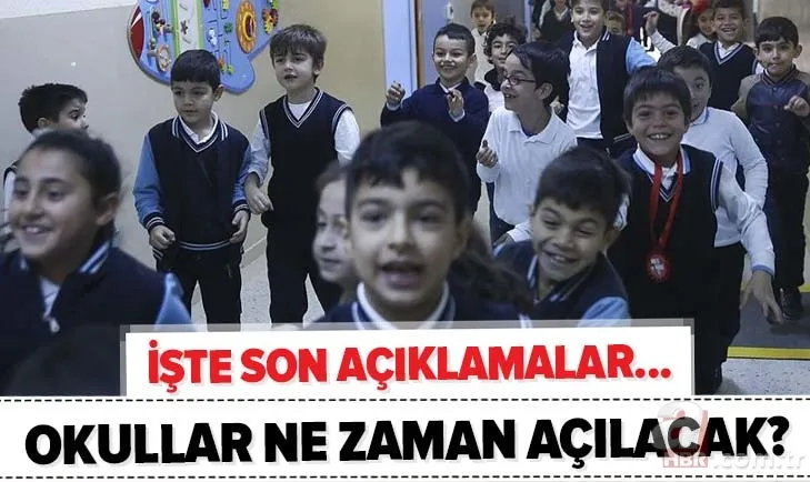 MEB son açıklamalar: Okullar ne zaman açılacak, ertelendi mi? 2020-2021 İlkokul, ortaokul, lise Eylül'de açılacak mı? 1