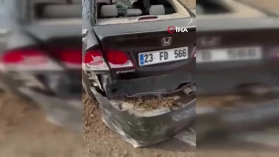 Elazığ’da trafik kazası