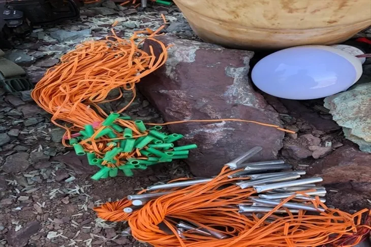 Pençe Harekâtı'nda çok sayıda yaÅam malzemesi ve mühimmat ele geçirildi