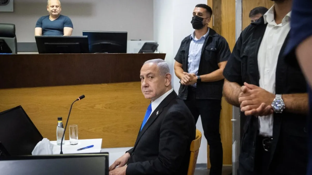 Bebek katili Netanyahu ilk kez çapraz sorguda: 1788 kez aynı cevabı verdi!