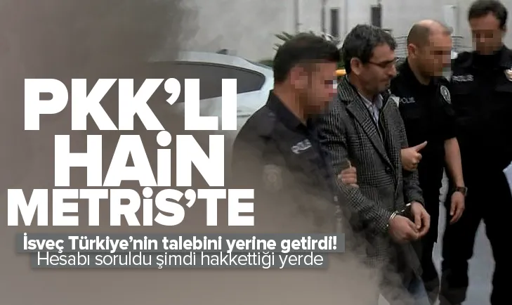 İsveç PKK’lı Mahmut Tat’ı Türkiye’ye iade etti