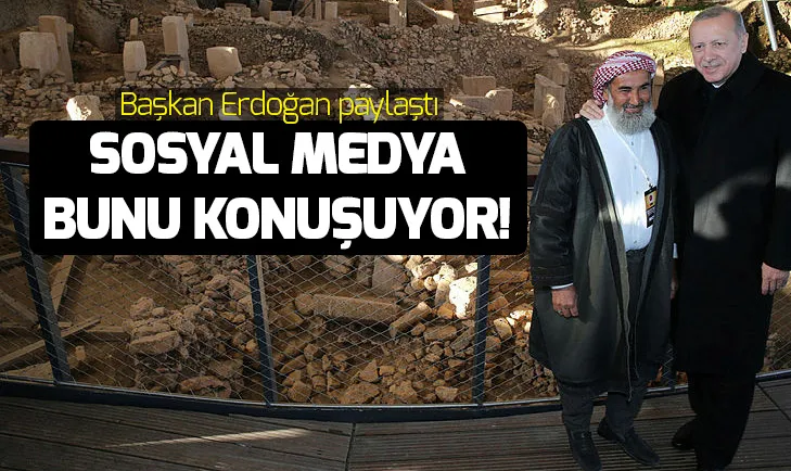 Başkan Erdoğan Göbeklitepe Ören Yerine ait bir video paylaştı!