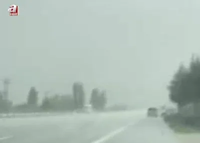 Ankara’da dolu yağışı etkili oldu!