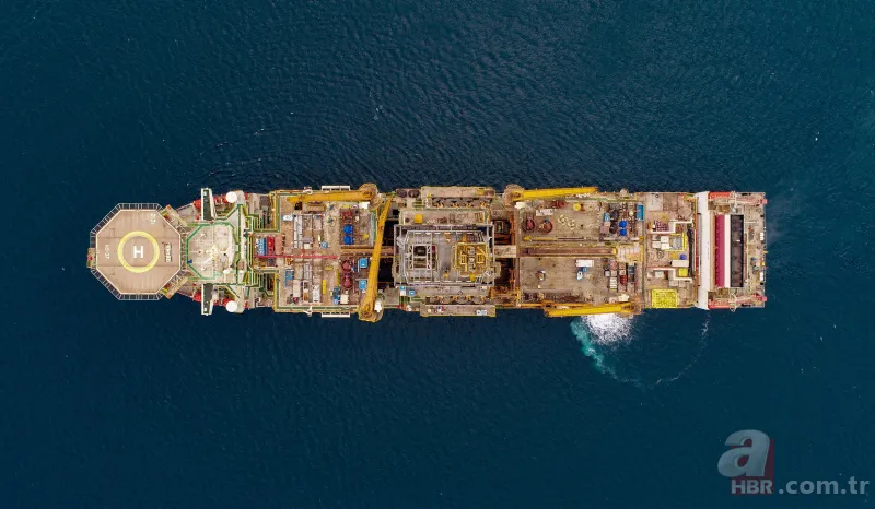 O müjde bu gemiden geldi! A Haber Fatih Sondaj Gemisi’nde 22