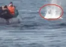 AB sahil güvenlik personeli mülteci teknesini batırmak için bomba atıp silah çekti