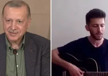 Başkan Recep Tayyip Erdoğan'a Babalar Günü sürprizi! Özel bestenin CD'sini istedi