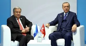 BM Genel Sekreteri Başkan Erdoğan’ı tebrik etti!