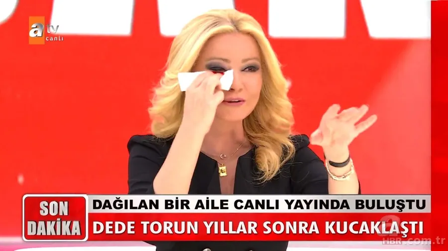 33 yıllık hasret Müge Anlı’da bitti! Turan Çelik oğluna canlı yayında kavuştu! Dede torunun kucaklaşması gözyaşlarına boğdu 14