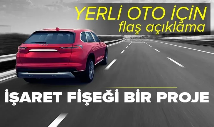 Bakan Varank'tan milli otomobil açıklaması! İşaret fişeği olan bir projeyi başlattık