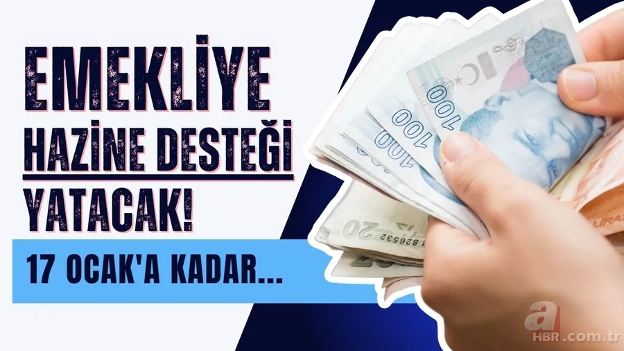 Emekliye Hazine Desteği Yatacak! Maaşa ek 1.226 TL hesaplandı: 17 Ocak'a kadar kim ne kadar alacak? 1