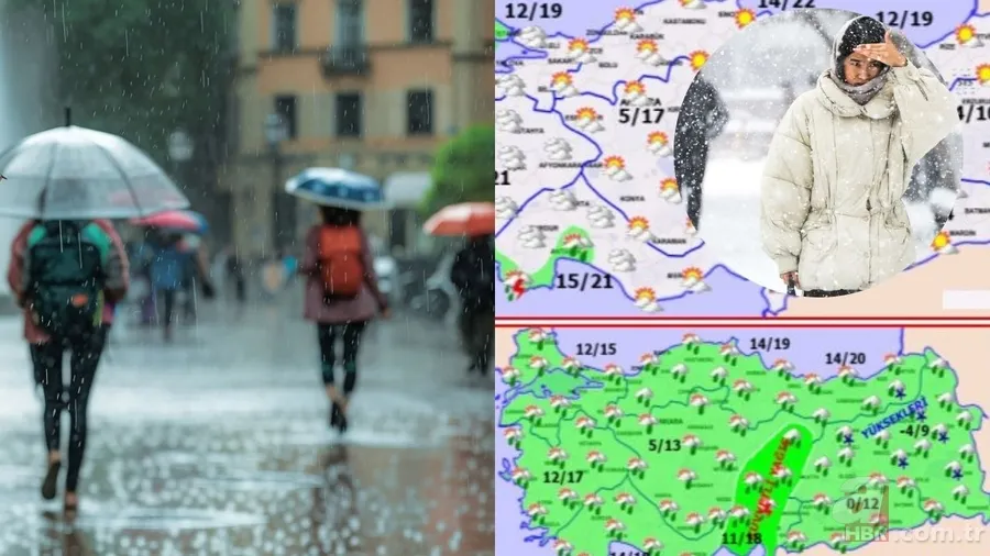 Türkiye genelinde yağış: O saatlere dikkat! Meteorolojiden 8 il için sarı ve turuncu kod 1