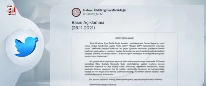 Montaj tweet üzerinden yalan haber yaptılar! Millet İttifakı çanak tuttu | Osman Bayrak dava açmaya hazırlanıyor
