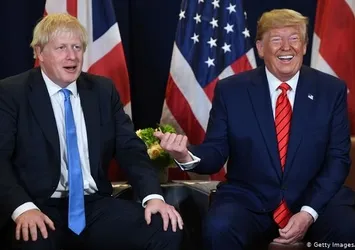 Johnson'dan Trump'a geçmiş olsun telefonu