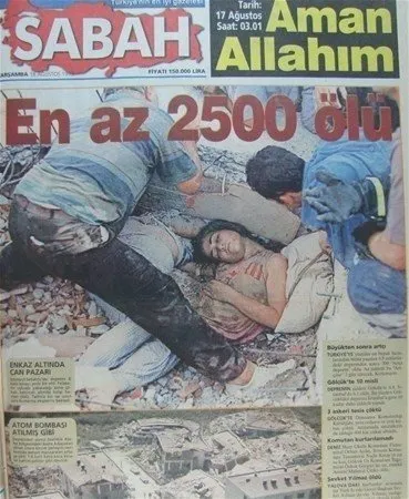 17 Ağustos Marmara Depremi’nin 22. yılı! Acı dolu kareler