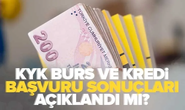 KYK burs KAZANANLAR listesi açıklandı mı? 2022-2023 kygm.gsb.gov.tr KYK burs ve kredi sonuçları sorgulama nasıl yapılır?