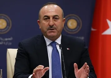 Çavuşoğlu Nursultan Nazarbayev ile görüştü