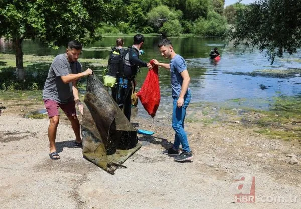 Antalya'nın içme suyunu karşılıyor! Kırkgöz'den çıkanlar şoke etti: Halıdan lastiğe... 13
