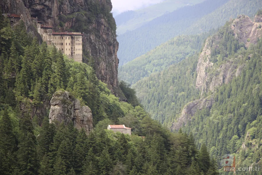Sümela Manastırı`nın bilinmeyeni daha ortaya çıktı 16