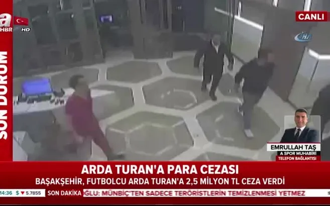 Başakşehir'den Arda Turan'a tarihi ceza!