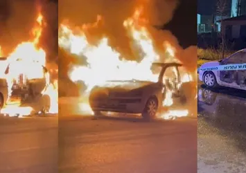 Isparta’da korkunç olay! Alev topuna dönen araçta yanarak can verdi