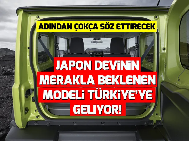 Yeni Suzuki Jimny Türkiyeye ne zaman gelecek? 2019 Suzuki Jimnynin motor ve donanım özellikleri neler?