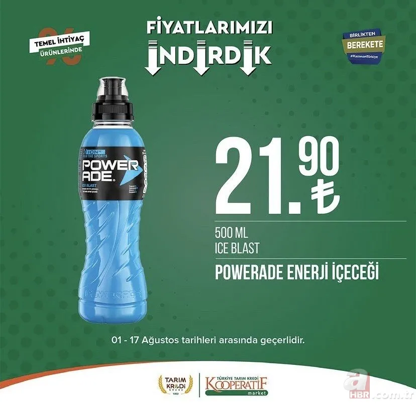 Tarım Kredi fiyatları tek tek düştü! Kooperatif Market kataloğunda yok yok! Zeytin 54.90, Taze Kaşar 159.90, Pirzola 88.90, Peynir çeşitleri 39.90 TL... 22