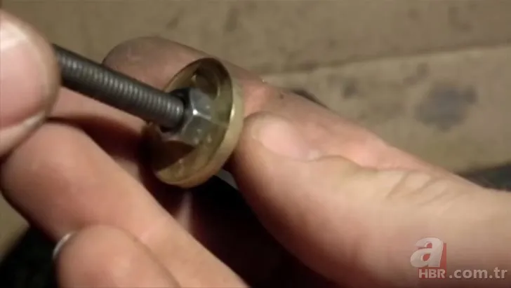 Bozuk paradan yaptı! Görenler hayran kaldı 1