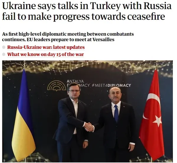 Rusya Ukrayna savaşında Türkiye elini taşın altına koydu! Dünya basını tarihi zirveyi işte böyle gördü: Diplomatik trafiğin orta noktası Türkiye - 8