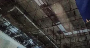 Termal otelde çatı faciası!
