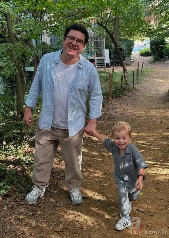 "Gülüşü aynı babası" Yol Arkadaşım'ın Şeref'i İbrahim Büyükak oğlu Aslan'ı paylaştı 9