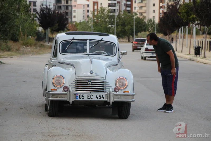 1952 model BMW aracını 41 yıl önce 2 bin liraya aldı! Şimdi 1,5 milyon lira teklif ediyorlar | TOGG sedan detayı 4
