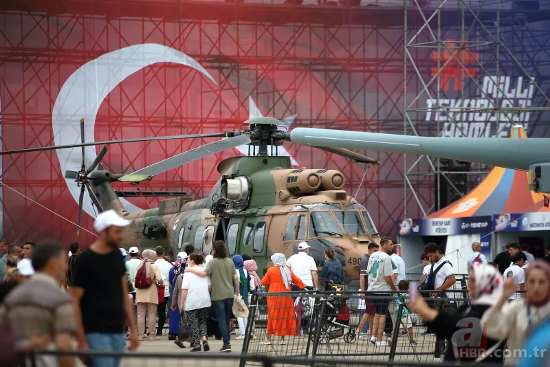 Teknofest Karadeniz'e son günde ziyaretçi akını! Vatandaşlardan Kızılelma ve Hürjet'e yoğun ilgi 8