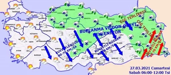 Meteoroloji hava durumu | İstanbul'da bugün hava nasıl olacak? 27 Mart Cumartesi hava durumu - 3