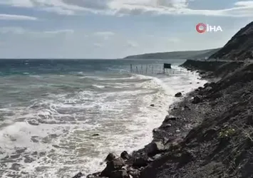 Marmara'da şiddetli poyraz etkili oluyor