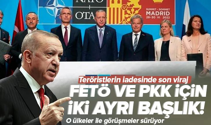 Teröristlerin iadesinde son viraj