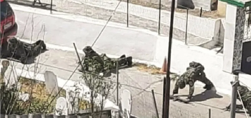 Yunanistan'dan tehlikeli tahrik! Türk köyüne asker gönderdiler...