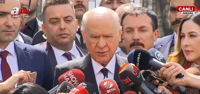 Devlet Bahçeli oyunu kullandı