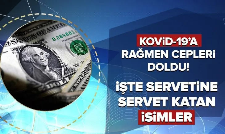 Dünyanın en zengin 500 insanı 2020'de servetlerine toplam 1,8 trilyon dolar kattı