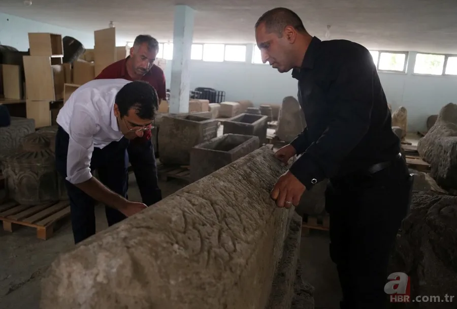 Kazıdan çıkan "Sultan Alaaddin" yazısı büyük heyecan yarattı 8