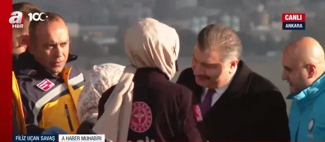 Gazzeli hastalar Türkiye’de! Sağlık Bakanı Fahrettin Koca karşıladı