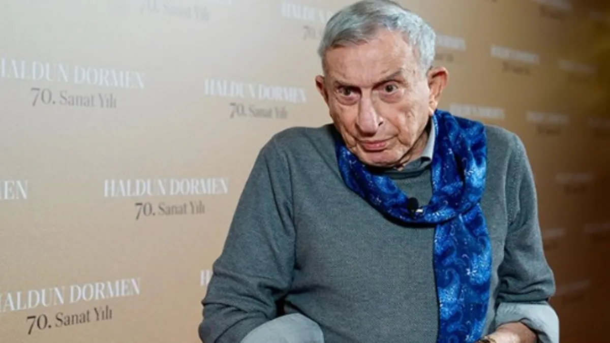 97 yaşındaki Haldun Dormen hastaneye kaldırıldı