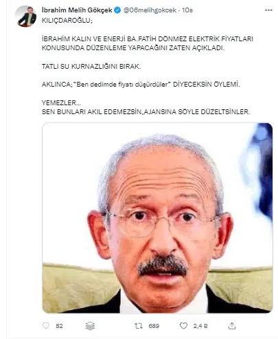 Kılıçdaroğlu’nun faturamı ödemiyorum açıklamasına ittifak ortağı İYİ Parti karşı çıktı! AK Parti’den sert tepki: Provokasyon peşinde