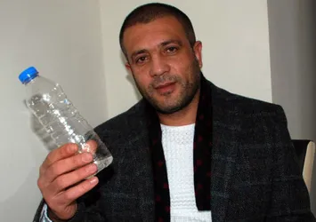Terlikten sonra pet şişe de silah sayıldı