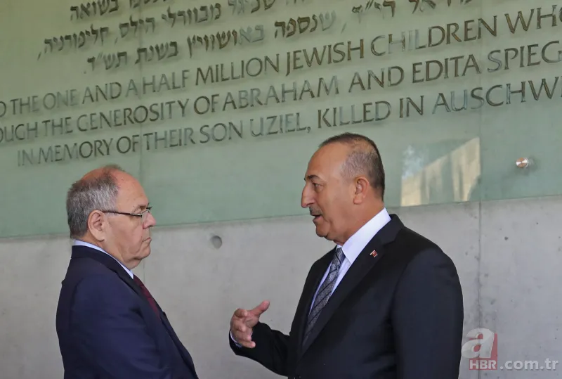 Dışişleri Bakanı Mevlüt Çavuşoğlu Holokost Müzesi Yad Vaşem’de 25