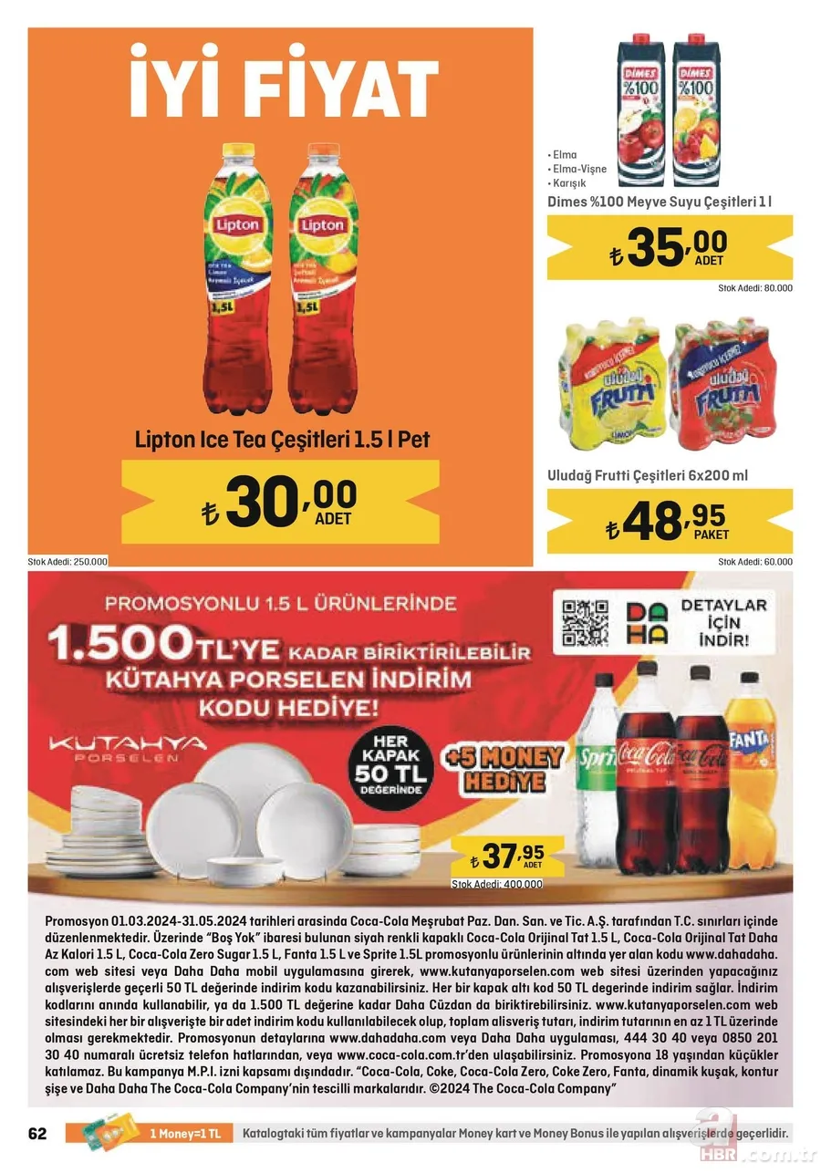 Migros 26 Nisan indirim kataloğu yayında! Migros’da 5KG Un 69,00 TL, Süzme Peynir 59,90 TL, Salça 39,95 TL, Ayçiçek Yağı 5L 199,95 TL’den satışta 18