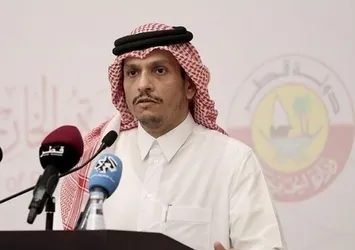 Doha'da önemli temas! Katar Dışişleri Bakanı Suriyeli mevkidaşı Şeybani ile görüştü