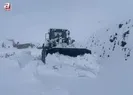 Kar yolları kapattı beyaz esaret başladı
