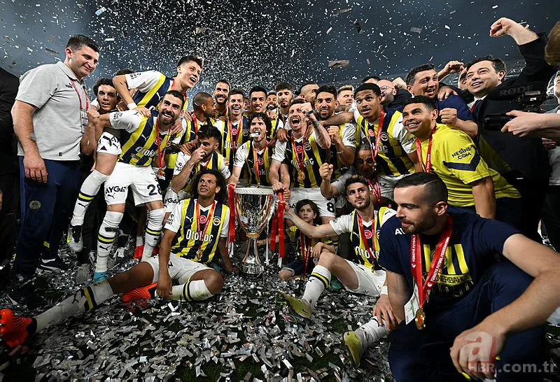 61. Ziraat Türkiye Kupası'nı Fenerbahçe kaldırdı 12